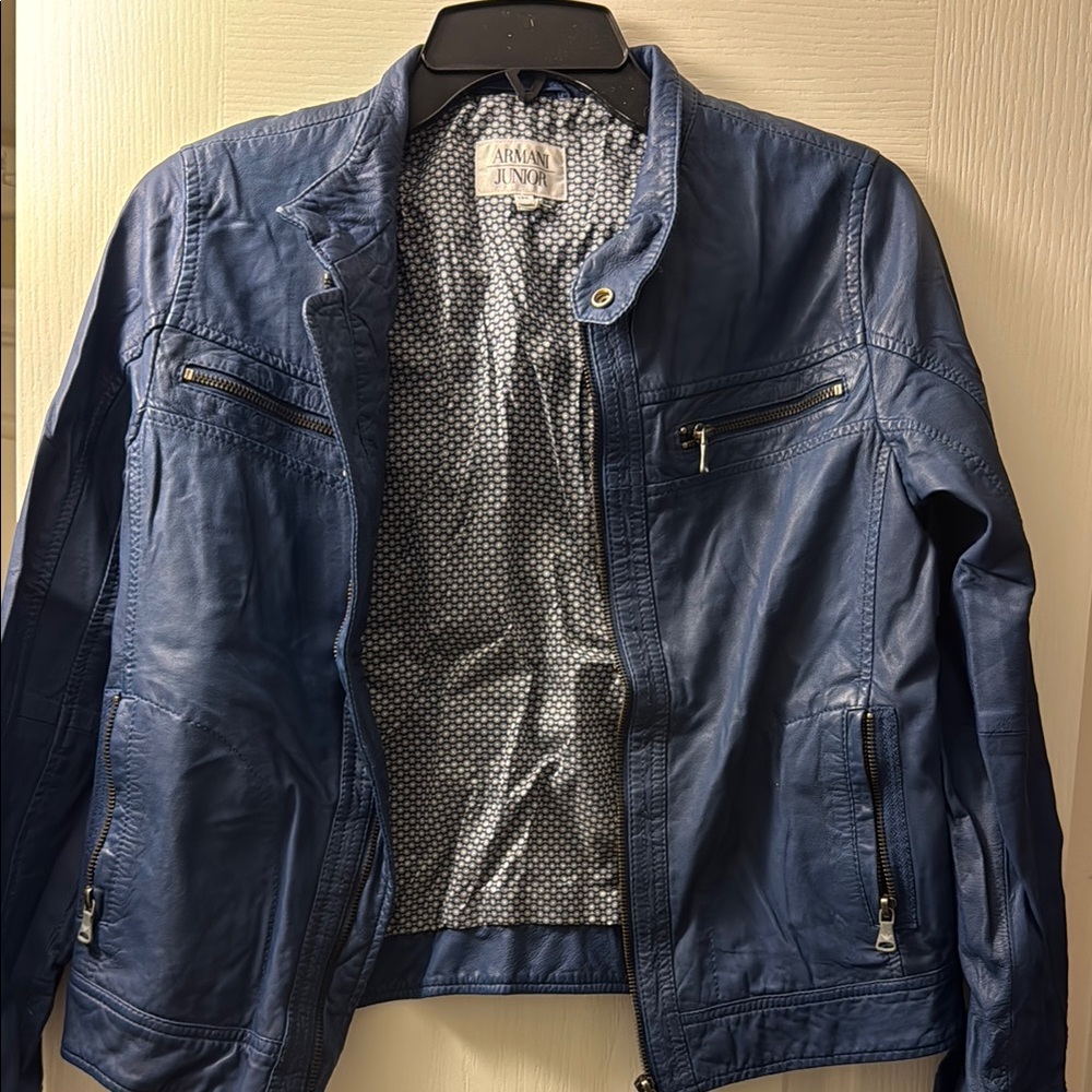 Armani Exchange Men's Blue Jacket
